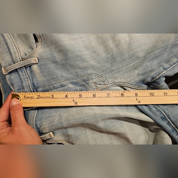 L'AGENCE NADIA HIGH RISE STRAIGHT CROPPED JEANS IN ROCKFORD, SZ 26 - Picture 14 of 14